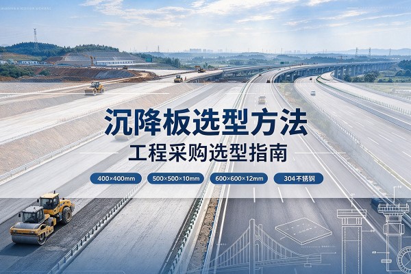 蓬安沉降板选择方法